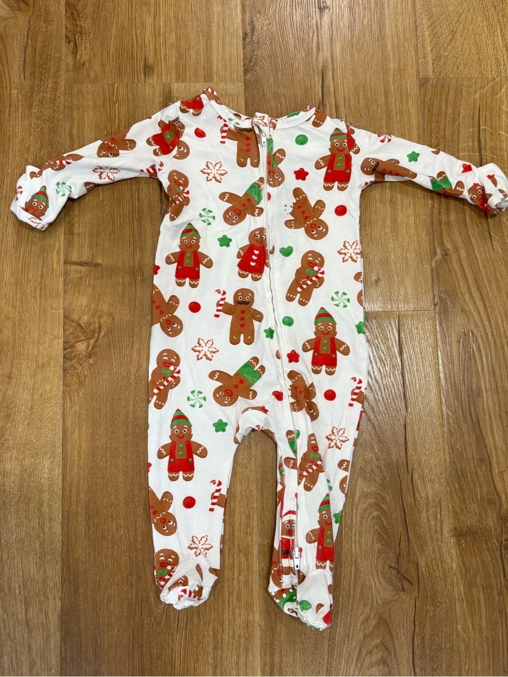 Caden Lane Holiday Gingerbread Man Bamboo Sleeper